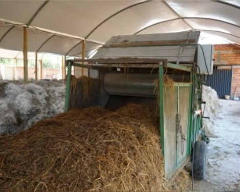 preparing the substrate for pasteurization